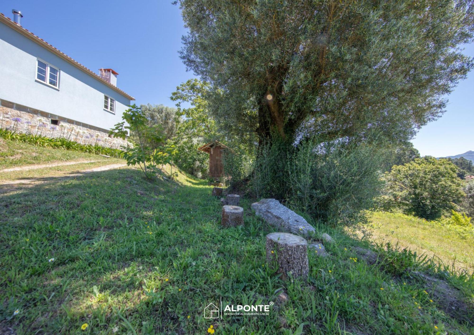 Quinta Da Costeira - Casa Azul Do Limoal By Alponte Villa Arcos de Valdevez Eksteriør bilde